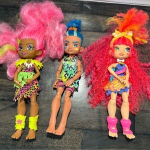 Mattel Cave Club dolls